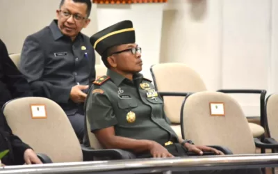 Hadiri Rapat Paripurna DPRD, Danrem 043/Gatam Sampaikan Apresiasi Atas Perubahan Propemperda Provinsi Lampung TA 2024