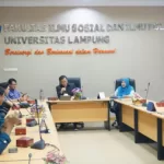 FISIP Unila Melantik Pengurus Ormawa Periode 2024