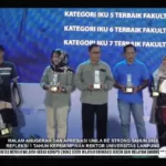 FISIP Unila Raih Empat Penghargaan Pada Gelaran Anugerah dan Apresiasi UNILA Be Strong 2024