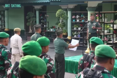 Korem 072/Pamungkas Gelar Upacara 17an Bulan Januari 2024