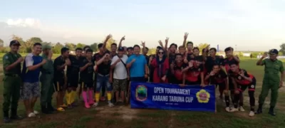 Caleg DPRD Provinsi Lampung, Miranti Karim Dukung Open Tournament Karang Taruna Cup Desa Way Huwi