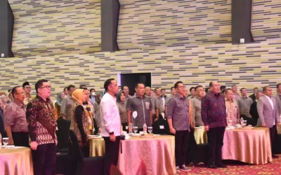Kasrem 043/Gatam Hadiri Malam Anugerah Unila Be STRONG Tahun 2024, Refleksi Satu Tahun kepemimpinan Rektor Unila