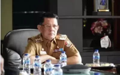 Pj. Bupati Tubaba Ikuti Rapat Koordinasi Pengendalian Inflasi Daerah Tahun 2024