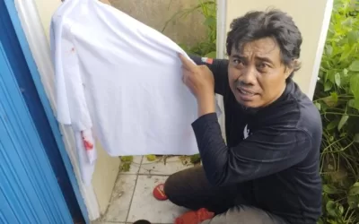 Geger, Warga Temukan Benda Mistis di Samping Kantor DPD Golkar Bandar Lampung