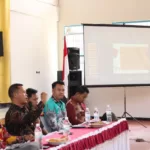 Lapas Kotaagung Ikuti Bimtek dan Simulasi Pemungutan Suara Bersama PPK