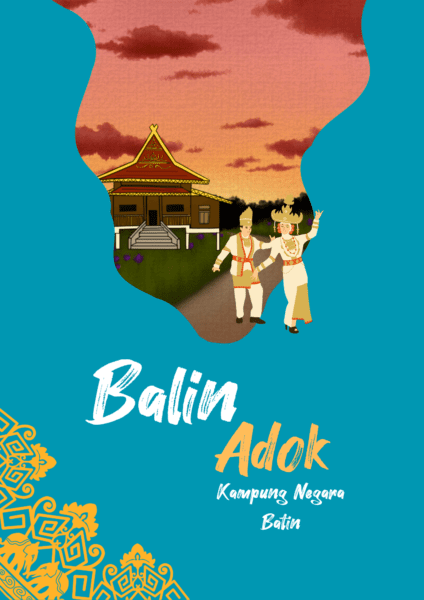 Lestarikan Budaya Lampung, Tim KKN Unila Buat Buku Balin Adok Kampung Negara Batin