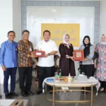 Gubernur Arinal Terima Kunjungan Silaturahmi KPw BI Lampung, Junanto Herdiawan di Mahan Agung