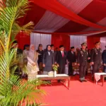 Rektor Hadiri Upacara HUT ke-60 Provinsi Lampung