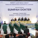 Fakultas Kedokteran Lantik 66 Dokter Baru