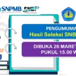 Pengumuman: HASIL SELEKSI SNBP 2024