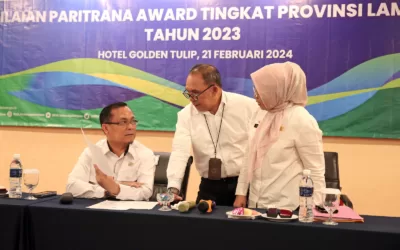 Pemprov Lampung Gelar Wawancara Kandidat Paritrana Award Tingkat Provinsi Lampung Tahun 2023