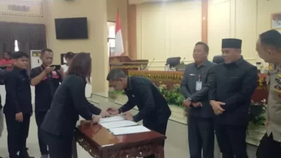 Rapat Paripurna DPRD Kabupaten Tanggamus Tahun 2024