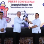 Sekdaprov Fahrizal Luncurkan Lampung Half Marathon 2024, Pendaftaran Secara Online Dibuka Hari Ini