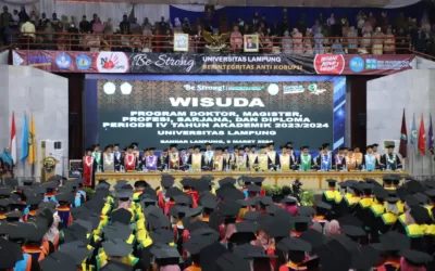 Unila Mewisuda 1.022 Mahasiswa Periode IV Tahun Akademik 2023/2024