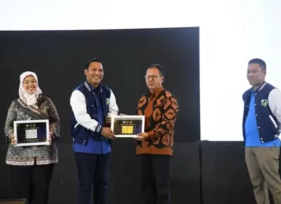 KNPI Award, Mingrum Gumay Dinobatkan Sebagai Tokoh Politik Aspiratif Pemuda