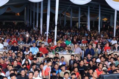 Gubernur Arinal Djunaidi Nonton Bareng Laga Semifinal Piala Asia U23 Indonesia Vs Uzbekistan