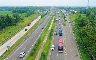 H-3 & H-2 Lebaran, Lalu Lintas di Ruas Tol Cipali hingga Merak Berangsur Normal