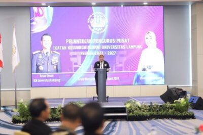 IKA Unila Lantik Pengurus Periode 2022-2027