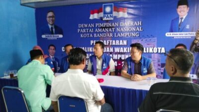 Iqbal Ardiansyah Daftar Penjaringan Calon Walikota Bandar Lampung di PAN