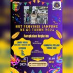 Kirab Drumband dan Mobil Hias Meriahkan HUT Lampung ke-60