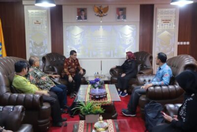 Rektor Bahas Persiapan KPDI dengan Delegasi Perpusnas RI dan FPD