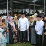Gubernur Arinal Bersama Ribuan Masyarakat Hadiri Pengajian Akbar di Lapangan Adi Jaya, Terbanggi Besar