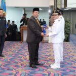 Gubernur Arinal Djunaidi Melantik Febrizal Levi Sukmana sebagai Pj Bupati Mesuji dan M. Firsada sebagai Pj Bupati Tubaba