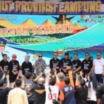 Sekdaprov Fahrizal Buka Peringatan Harkonas dan Bazar UMKM Sekaligus Perayaan Hari Jadi Provinsi Lampung ke-60 dengan Dimeriahkan Senam Bersama