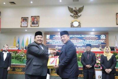 Rapat Paripurna Istimewa DPRD Provinsi Lampung, Pemprov Lampung Raih Opini WTP 10 Kali Berturut-Turut Atas Laporan Keuangan TA 2023