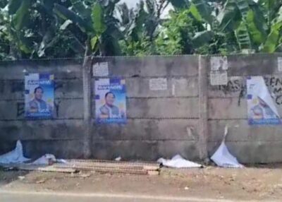 Viral, Puluhan Banner Calon Walikota Bandarlampung Iqbal Ardiansyah Hilang dan Dirusak OTK