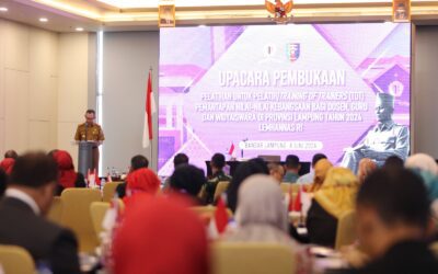 Sekdaprov Fahrizal Hadiri Pembukaan Pelatihan Pemantapan Nilai-Nilai Kebangsaan bagi Dosen, Guru, dan Widyaiswara