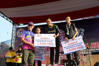 Sekdaprov Fahrizal Ikuti Acara “Bhayangkara Run”