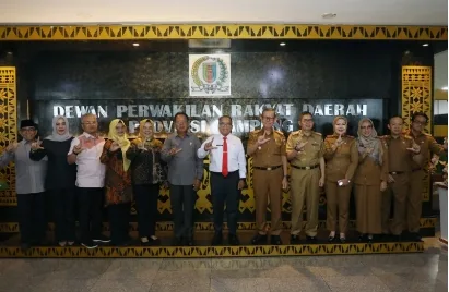 DPRD Lampung Terima Kunjungan Pj. Gubernur Samsudin dan Sekdaprov Fahrizal