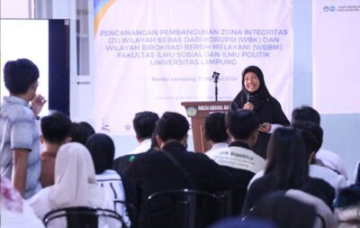 FISIP Unila Lolos Penilaian Internal Dirjen Dikti KemendikbudRistek dalam penilaian ZIWBK WBBM Tahun 2024