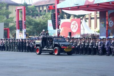 Rektor Hadiri Upacara Hari Bhayangkara ke-74