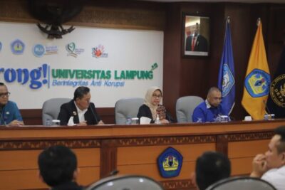 Unila Tanda Tangani Nota Kesepahaman dengan Dewan Kehormatan Penyelenggara Pemilihan Umum RI