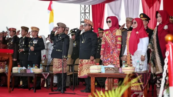 Pemprov Lampung Gelar Upacara HUT RI Ke-79 di Kota Baru