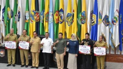 Pj Gubernur Lampung Terima Insentif Fiskal Pengendalian Inflasi Daerah