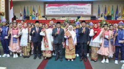 Pj. Gubernur Lampung Mengikuti Rapat Paripurna Istimewa DPRD Provinsi Lampung
