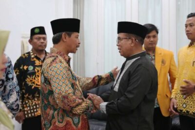 Pj. Gubernur Samsudin Menerima Kunjungan Silaturahmi Pimpinan Wilayah Muhammadiyah Provinsi Lampung