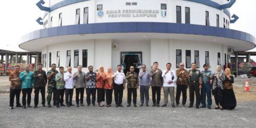 Pj. Gubernur Samsudin Resmikan Gedung Kantor Baru Dinas Perhubungan Provinsi Lampung