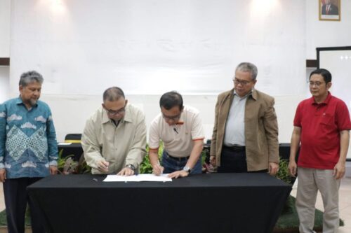 Unila dan GNIK Teken PKS Pengembangan Kompetensi Mahasiswa