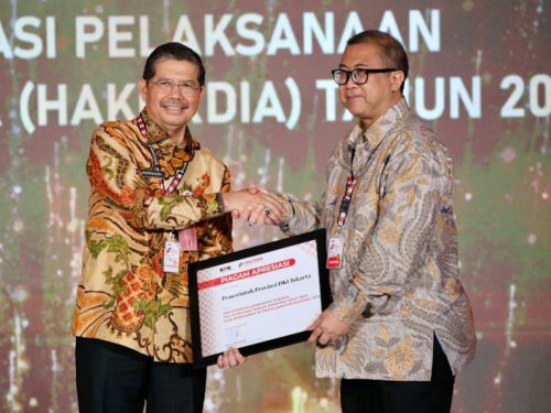 Pemprov DKI Raih Penghargaan dari KPK atas Dukungan Pelaksanaan Hakordia