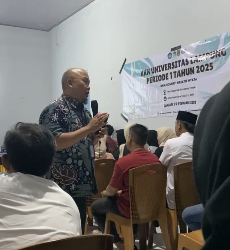 Sosialisasi Mahasiswa KKN Unila di Desa Tanjung Ratu Ilir: Bahaya Narkoba dan Dampak Buruk Judi Online