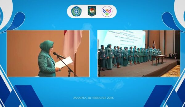 Purnama Wulan Sari Mirzani Djausal Dilantik sebagai Ketua TP. PKK dan Ketua TP. Posyandu Provinsi Lampung