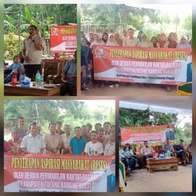 Reses, Anggota DPRD Tubaba Jemi Atmaja Serap Aspirasi Masyarakat