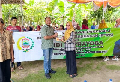 Yudi Suprayoga DPRD Lamsel Gelar Pembinaan IPWK di Desa Ruguk, Kecamatan Ketapang