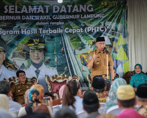 Groundbreaking Jalan Kotabumi – Bandar Abung, Awali Komitmen Gubernur Rahmat Mirzani