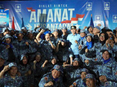 Bupati Lamsel Hadiri Api Unggun Bela Negara Amanat Nusantara di Penengahan