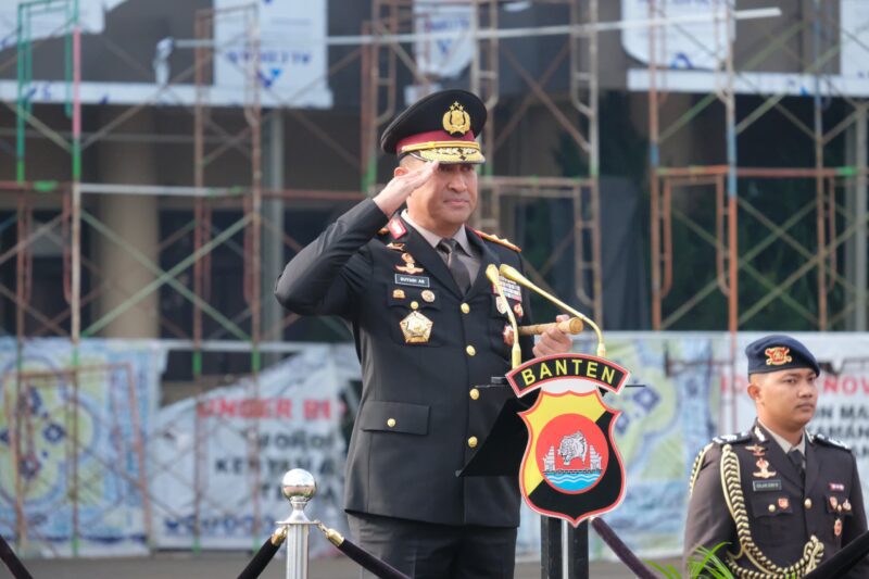 Kapolda Banten Pimpin Upacara Hari Lahir Pancasila Tahun 2025